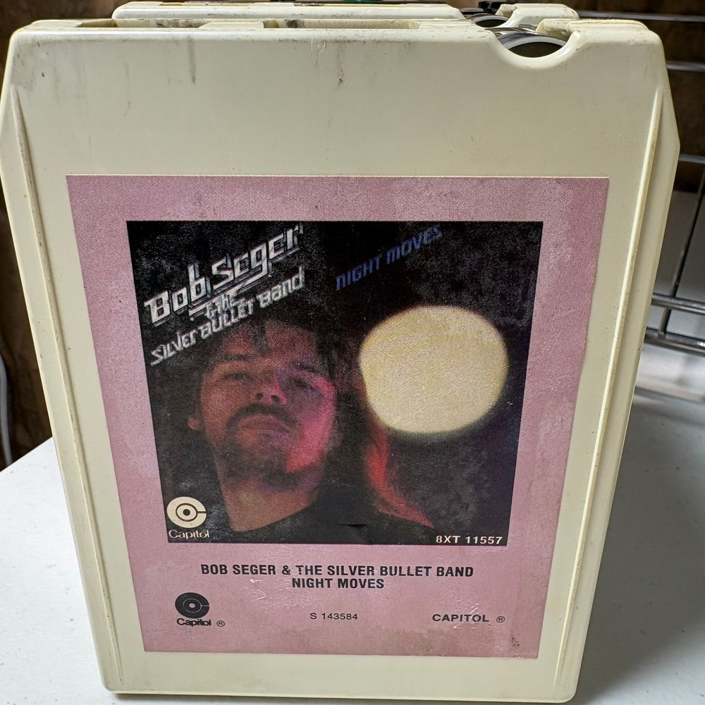 Bob Seger & The Silver Bullet Band Night Moves 8-Track Tape 1976 Capitol Records
